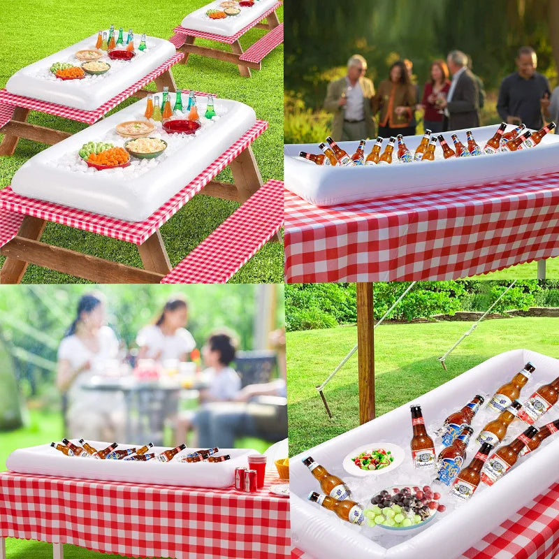 Inflatable Ice Bar – Ideal Accessory for Parties and Pool Fun