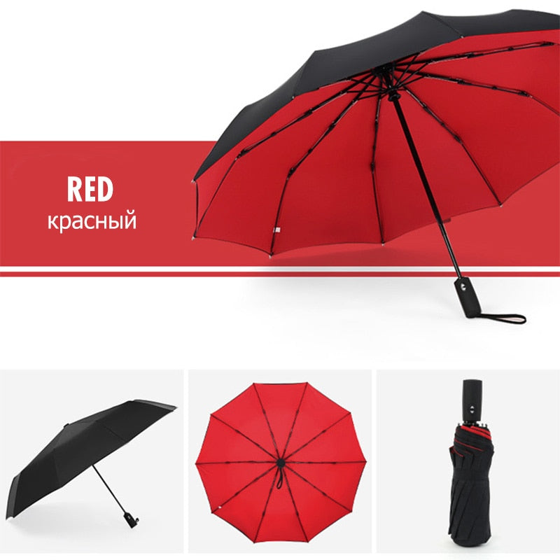 StormShield Umbrella – Windproof and Compact, Protected Against Rain