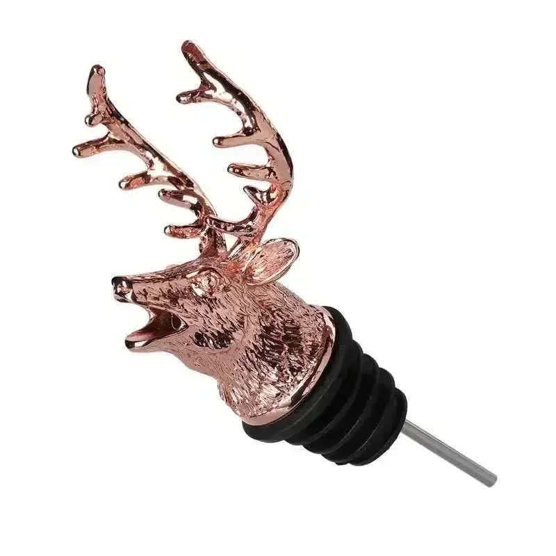 Deer Head Wine Pourer - Elegant and Functional
