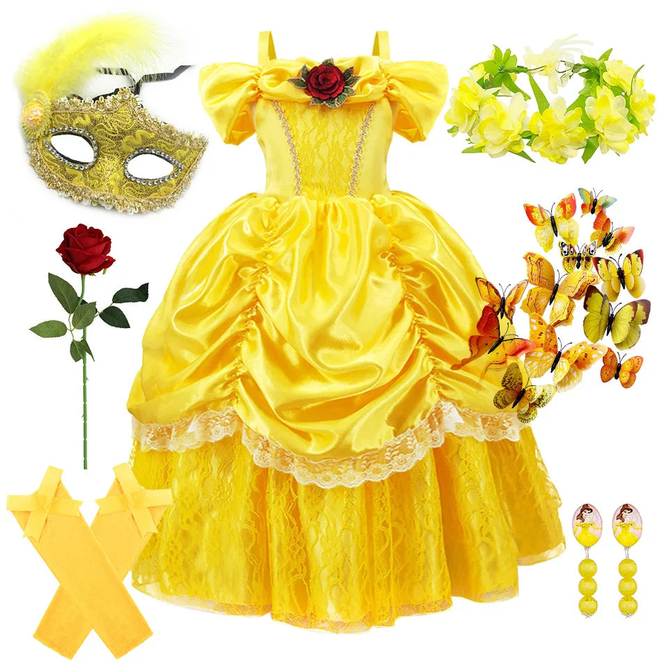 Luna Princess Dress for Children – Enchanting and Elegant Cosplay Outfit