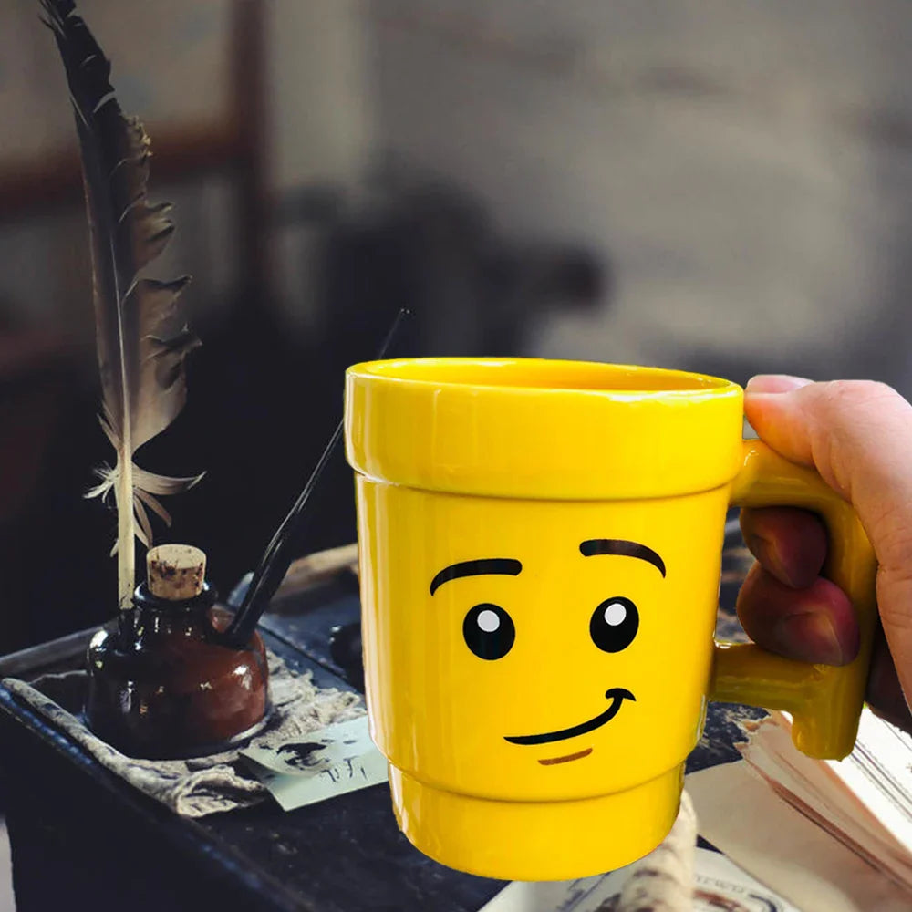 Cute Ceramic Mug - Playful Drinking Experience for Everyone