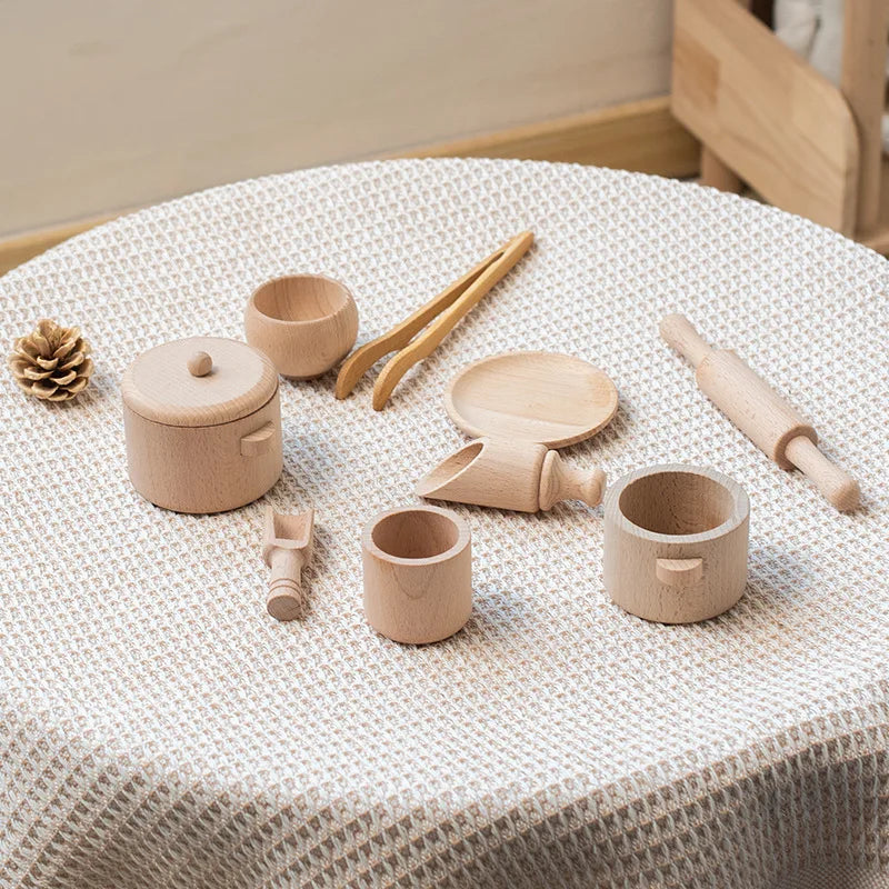 Cooking Fun Wooden Kitchen Set – For Creative Play