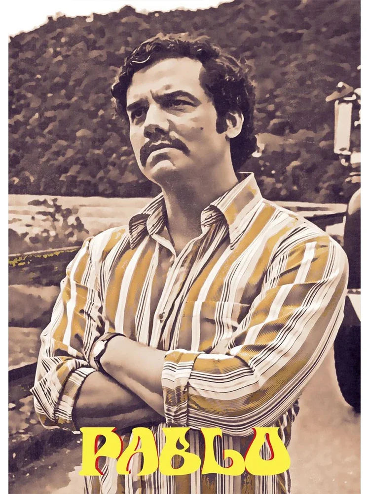 Pablo Escobar Painting - Iconic Art for Home