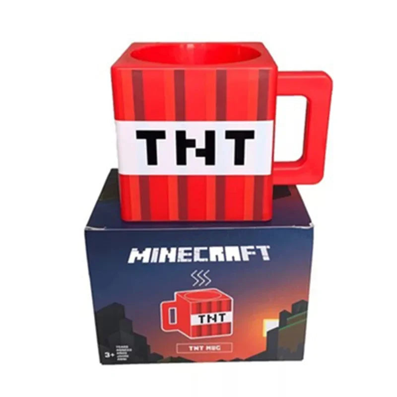 Minecraft Mug - For Hot Drinks with a Themed Print