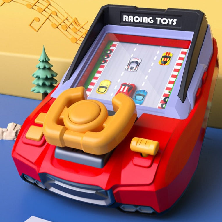 Kids Racing Game - Interactive Toy with Steering Wheel