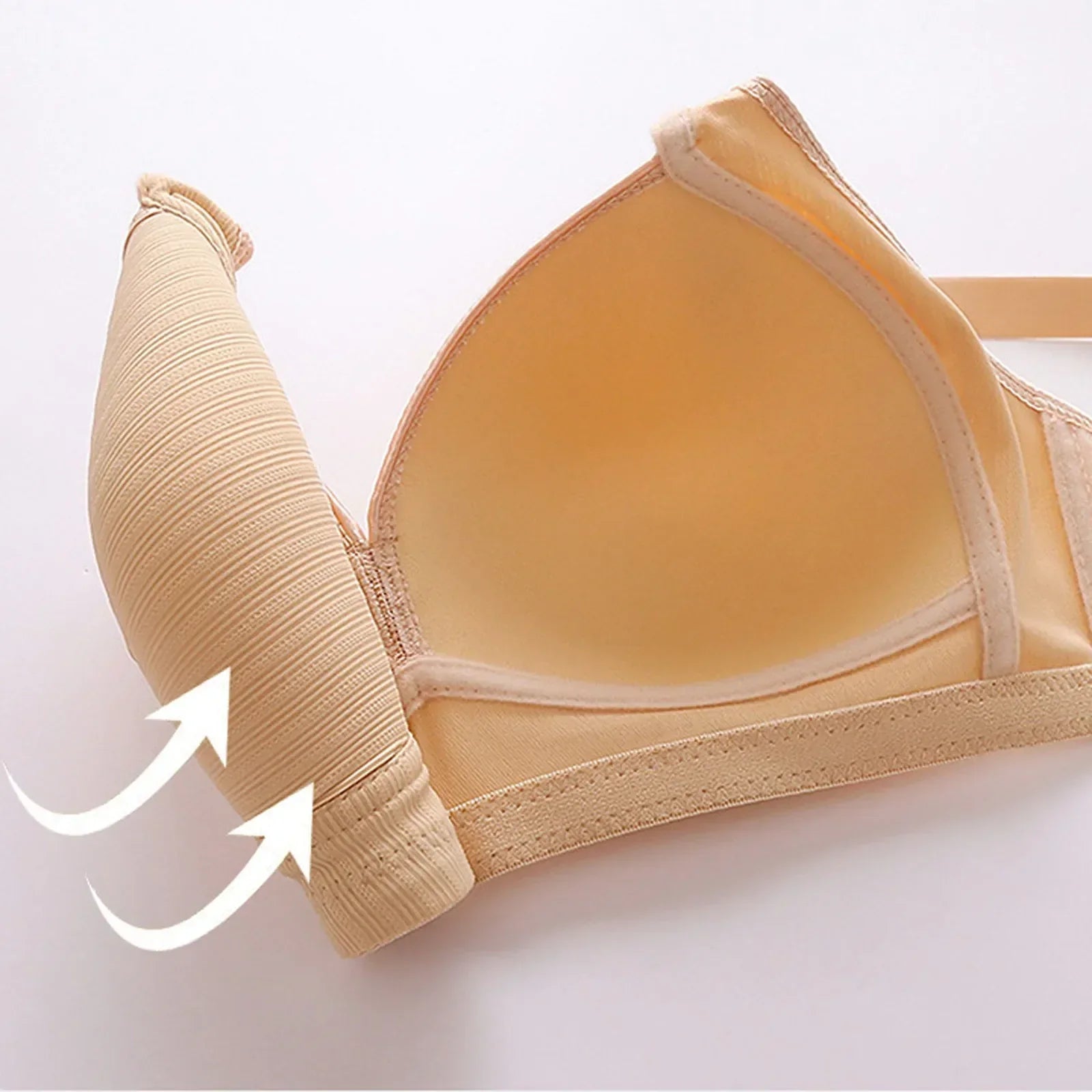 Stylish Ribbed Bra - Comfort and Elegance for Every Day
