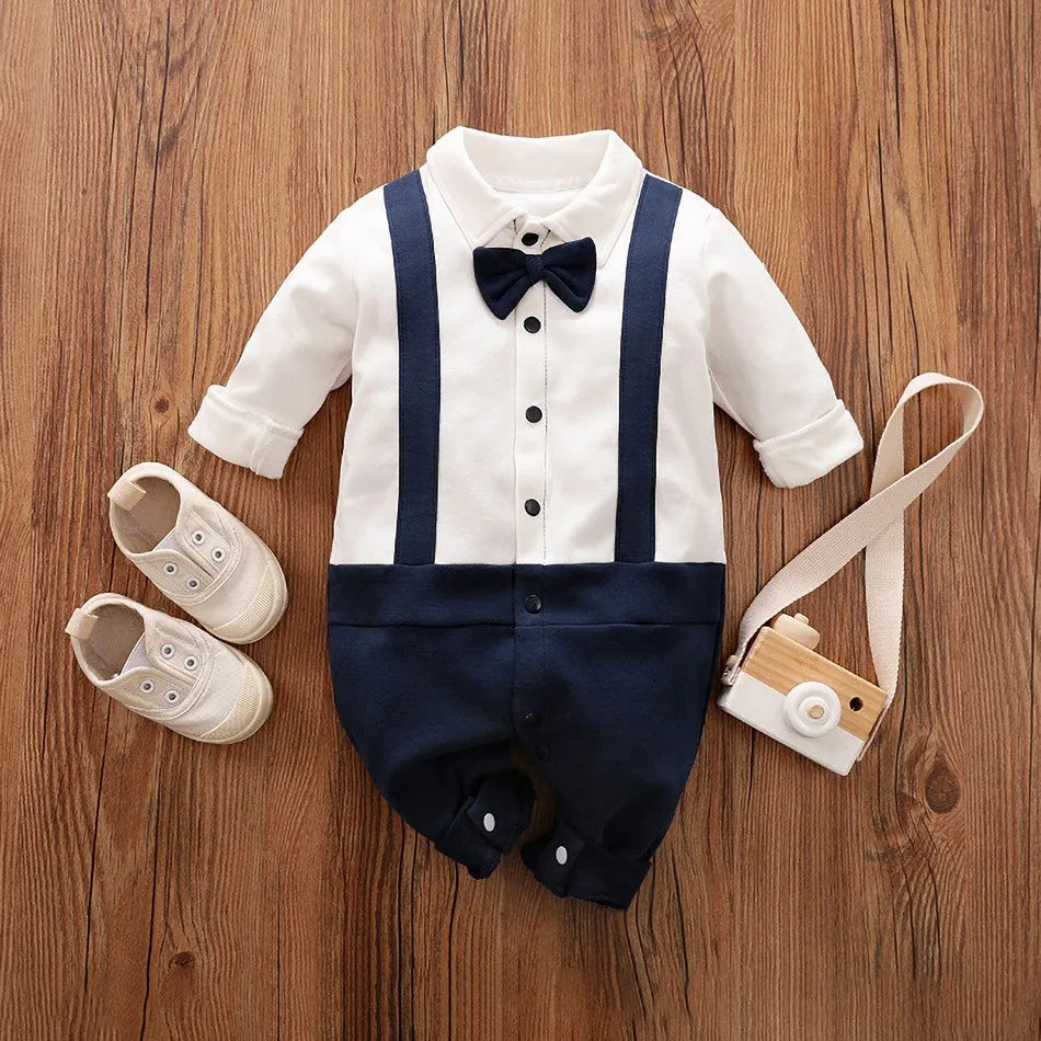 Chic Baby Tuxedo Outfit - Perfect for Parties