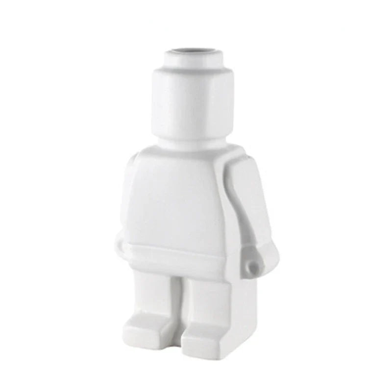 Creative Robot Vase - Playful Decoration for Home