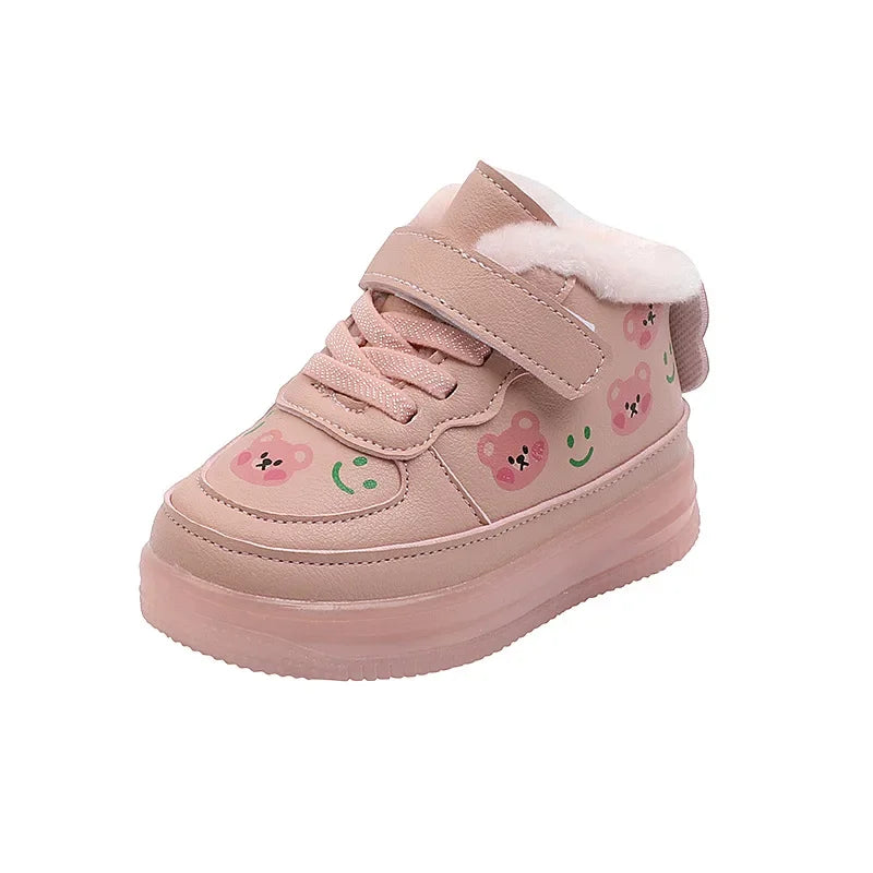 Fleur Light-Up Sneakers for Kids - Warm and Comfortable with LED Lighting