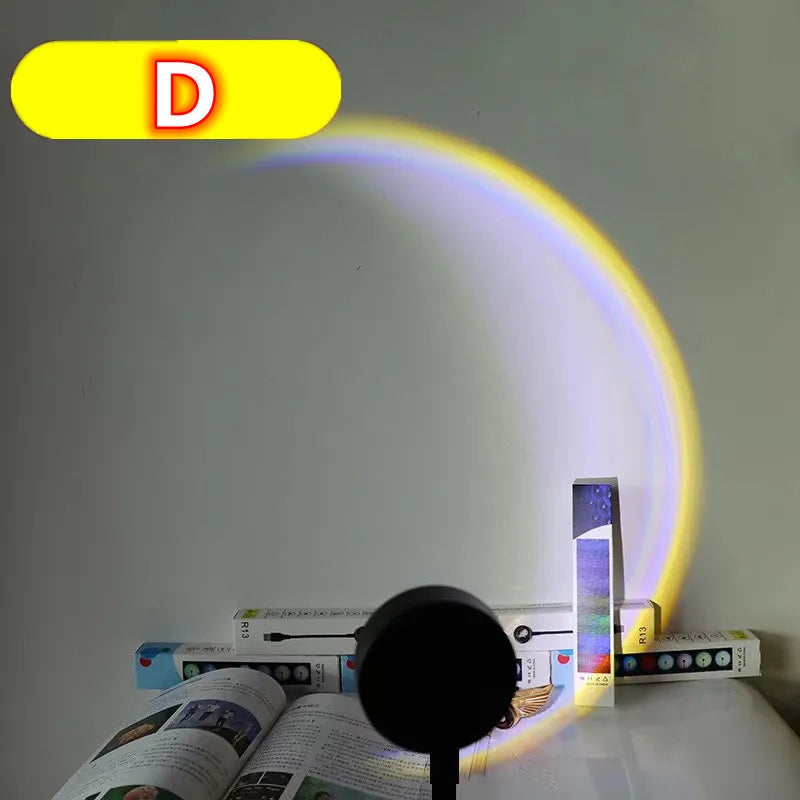 Colorful LED Night Light - Ambient Lighting for Home
