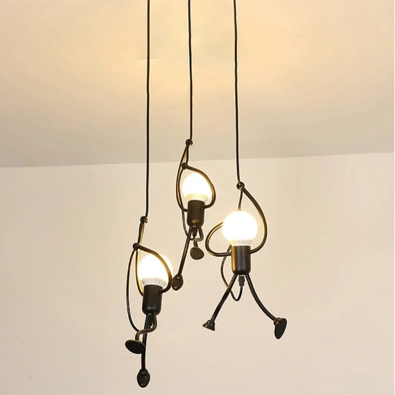 FunkyLight - Creative Pendant Lamp in the Shape of a Playful Character