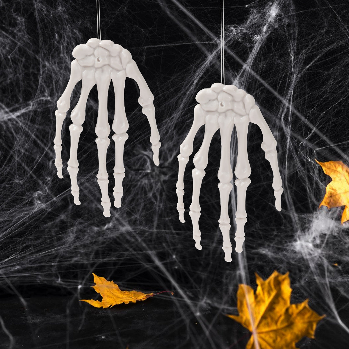 Glowing Skeleton Hand – Scary Halloween Decoration with LED