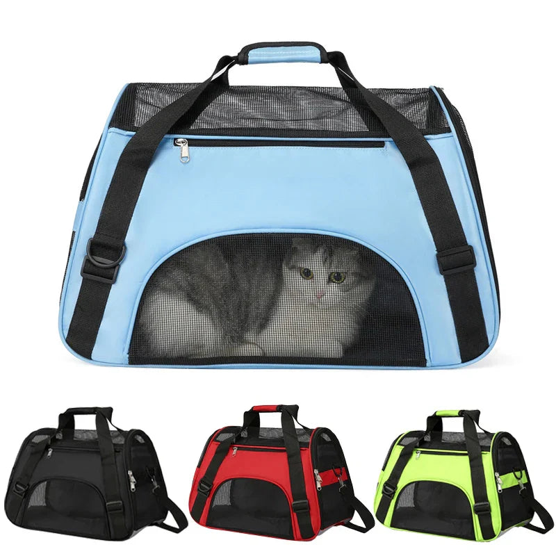 PawVoyager Travel Bag – Comfortable and Safe Travel with Your Cat or Small Dog