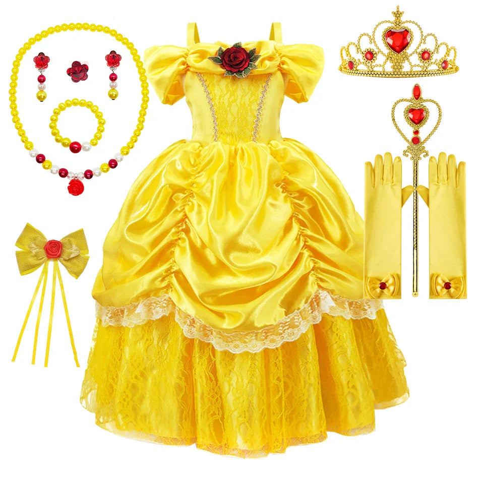 Luna Princess Dress for Children – Enchanting and Elegant Cosplay Outfit