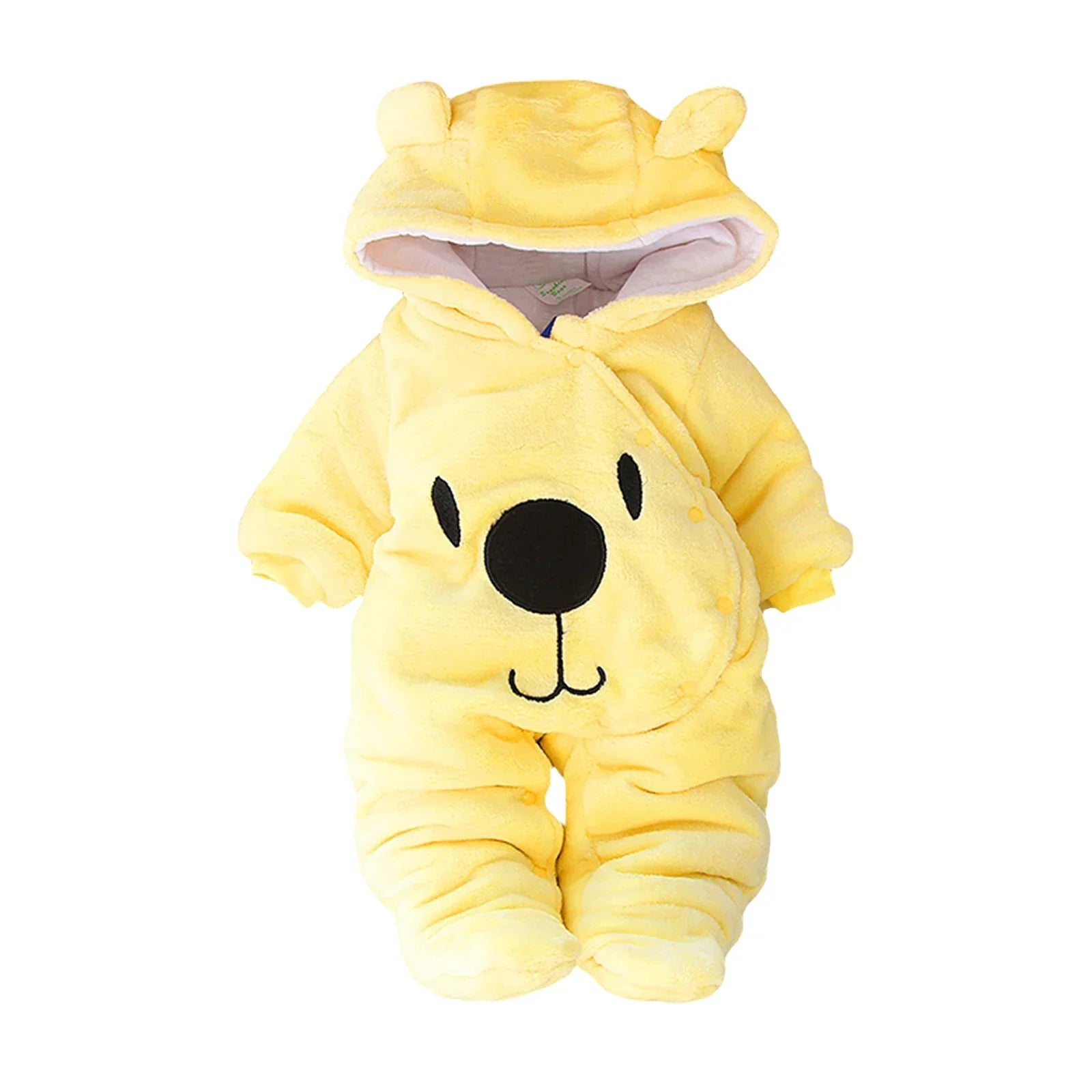 Bear Hug Jumpsuit - Warm and Cute Baby Outfit