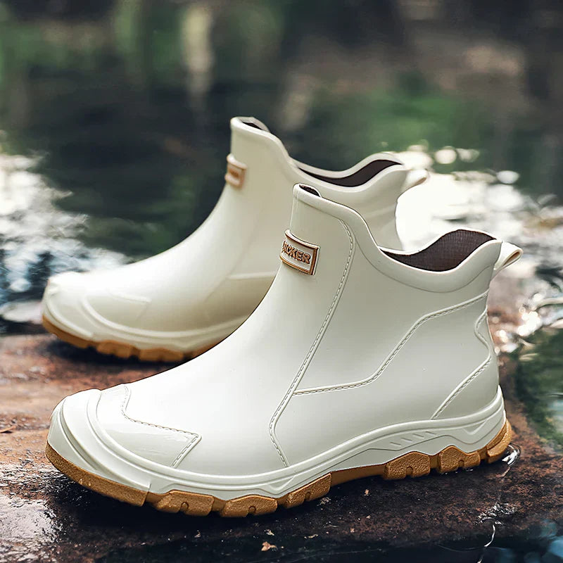 Waterproof Outdoor Ankle Boots for Men – Sturdy & Practical