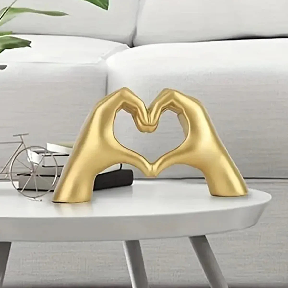 Sculptural Hands Decoration - Loving and Elegant