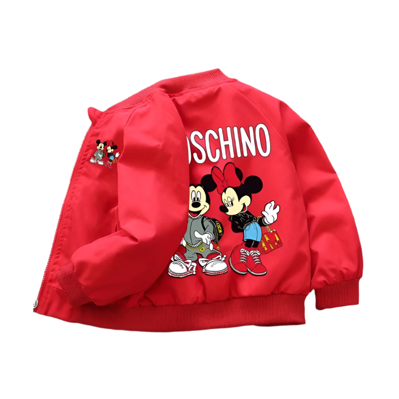 Baby Jacket with Donald Duck Print – Perfect Windbreaker for Spring and Autumn