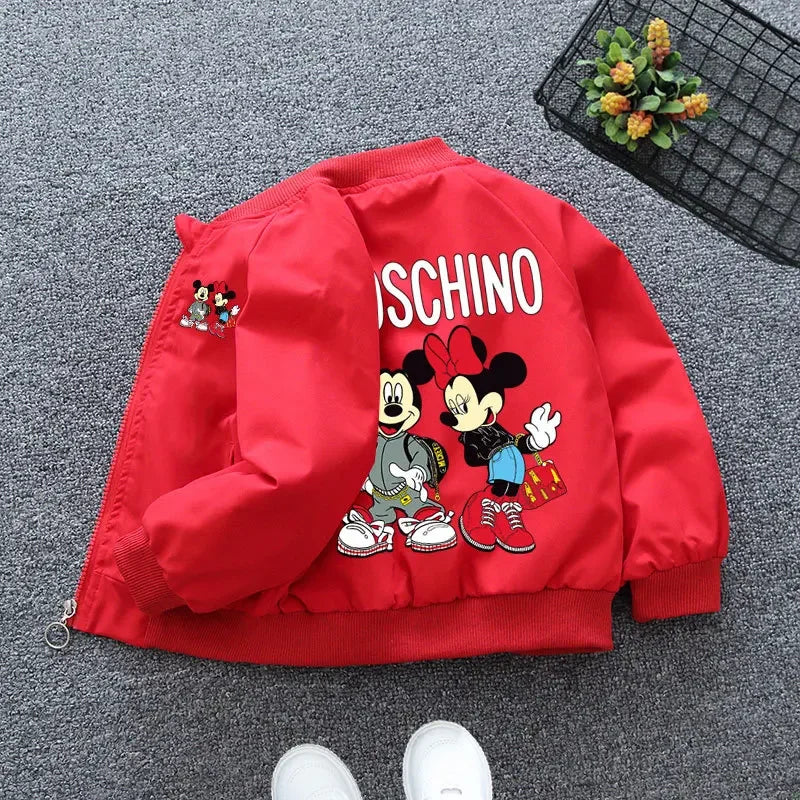 Baby Jacket with Donald Duck Print – Perfect Windbreaker for Spring and Autumn