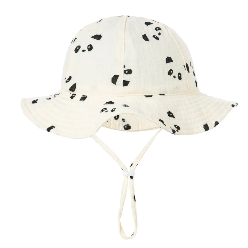 Soft Baby Sun Hat with Wide Brim - Breathable and Comfortable for Summer