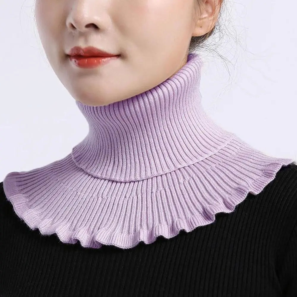 Windproof Knitted Neck Warmer – For Warmth and Protection in Winter