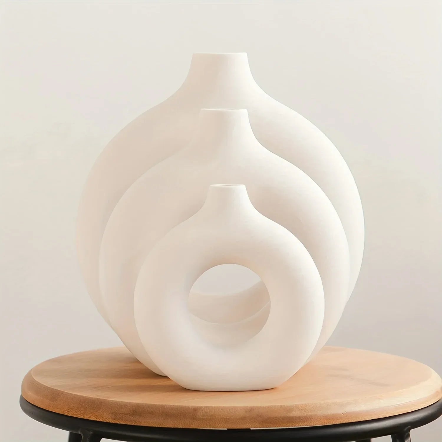 Organic Vase Set - Rustic and Modern