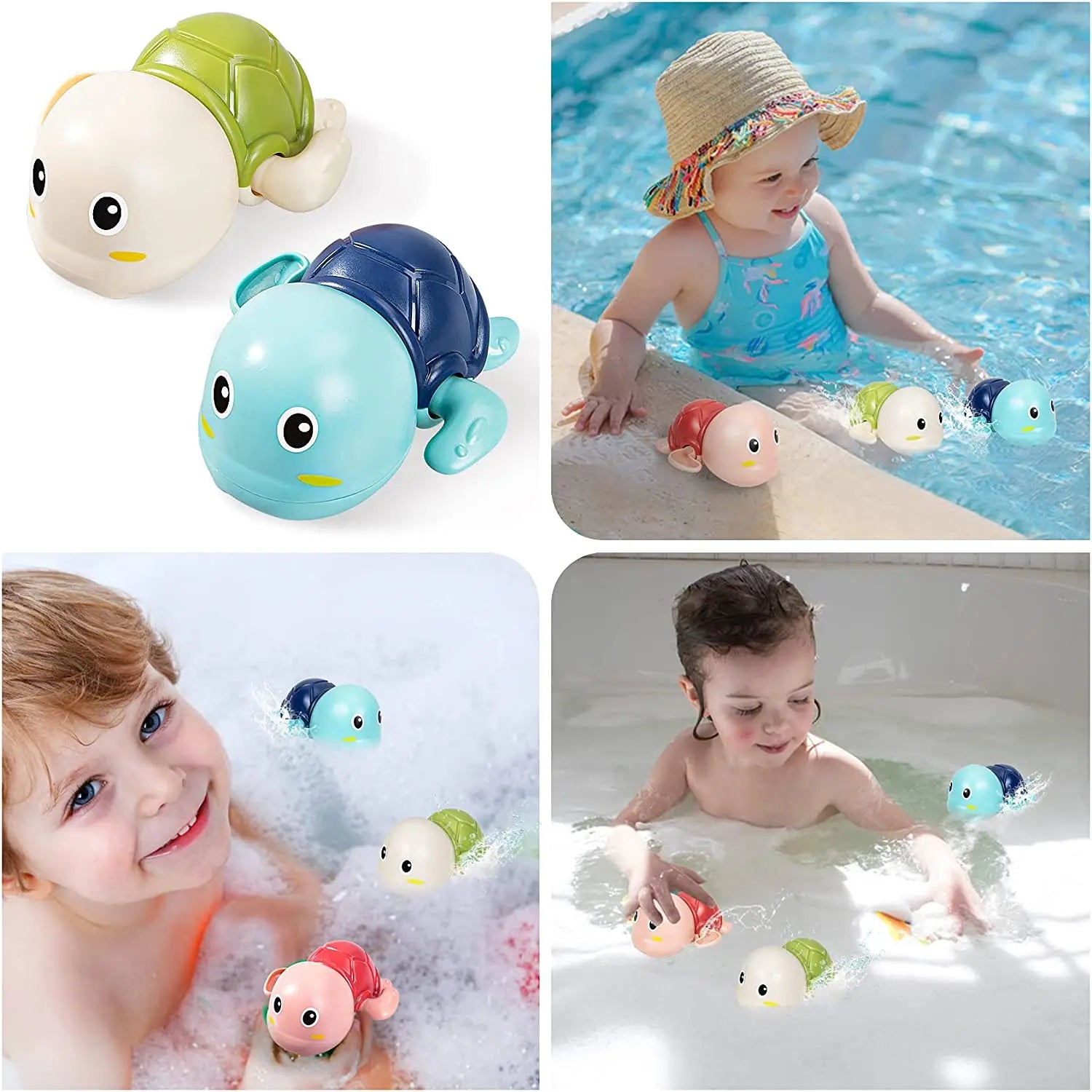 Swim Buddy Turtle - Perfect Playmate for the Bath