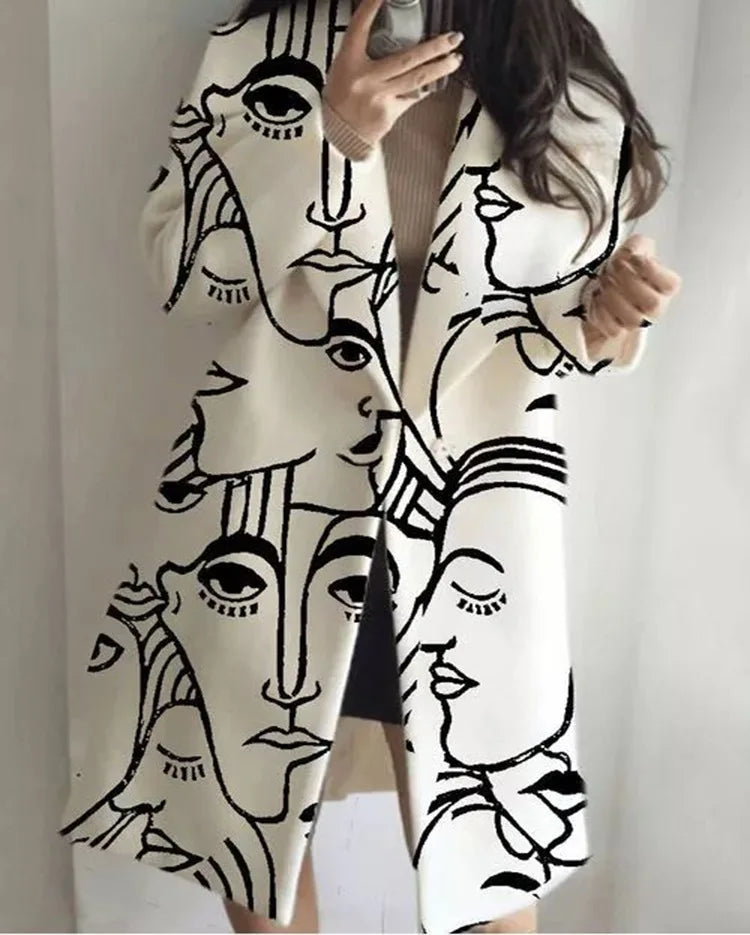 ChicOversized Coat - Stylish and Comfortable Coat for Any Occasion
