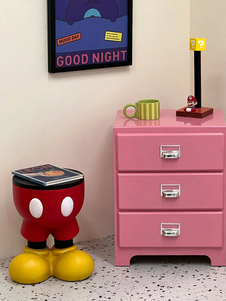 Mickey Mouse Storage Stool – Handy and Cheerful Storage Solution for Kids