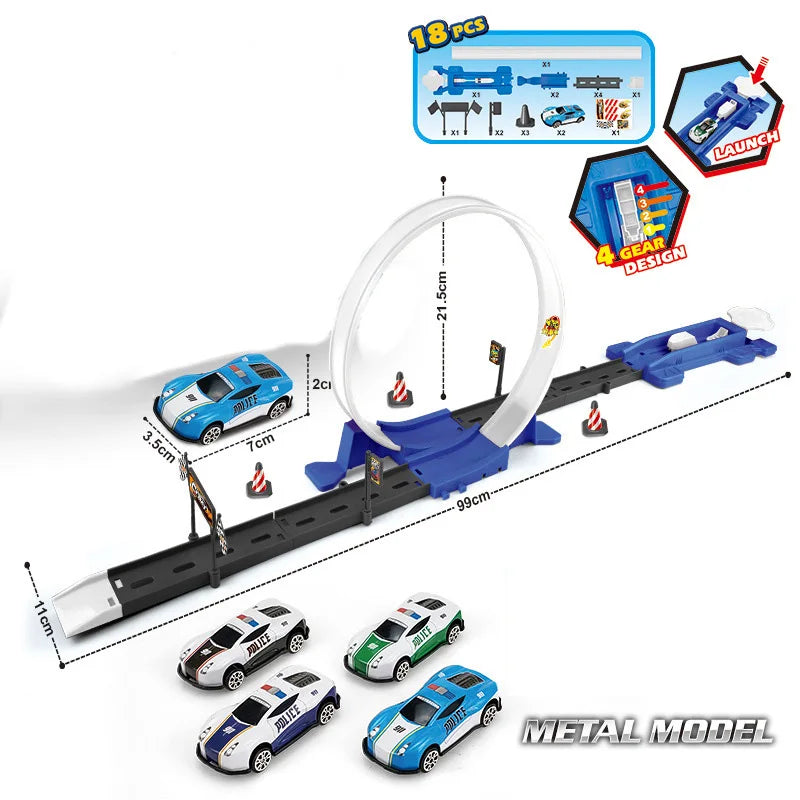 TurboRace Adventure Set - Game and Speed for Young Racing Enthusiasts