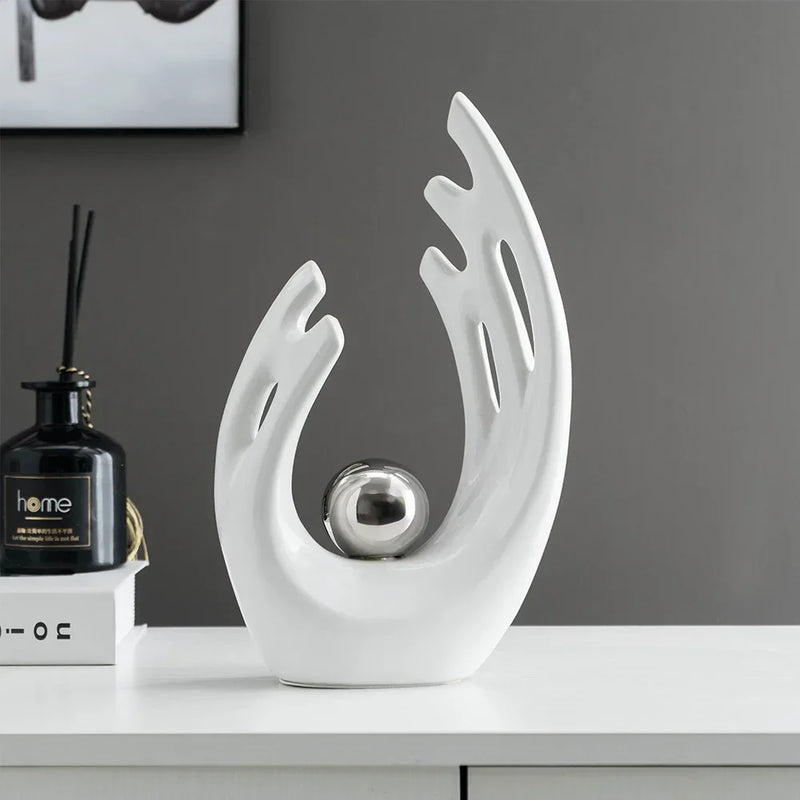 ZenAura Sculpture Set – Modern and Elegant