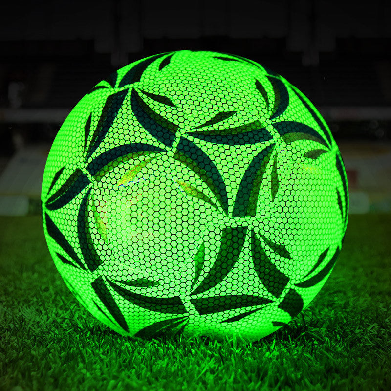 GlowKick Soccer Ball - Reflective & Durable