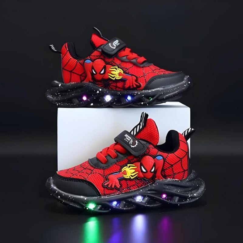 Superhero LED Sneaker - Tough Shoes with Lights for Kids