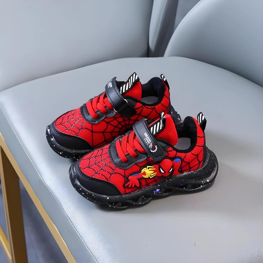 Superhero LED Sneaker - Tough Shoes with Lights for Kids