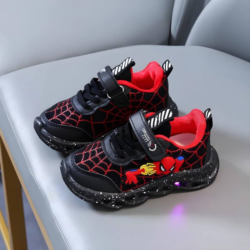 Superhero LED Sneaker - Tough Shoes with Lights for Kids
