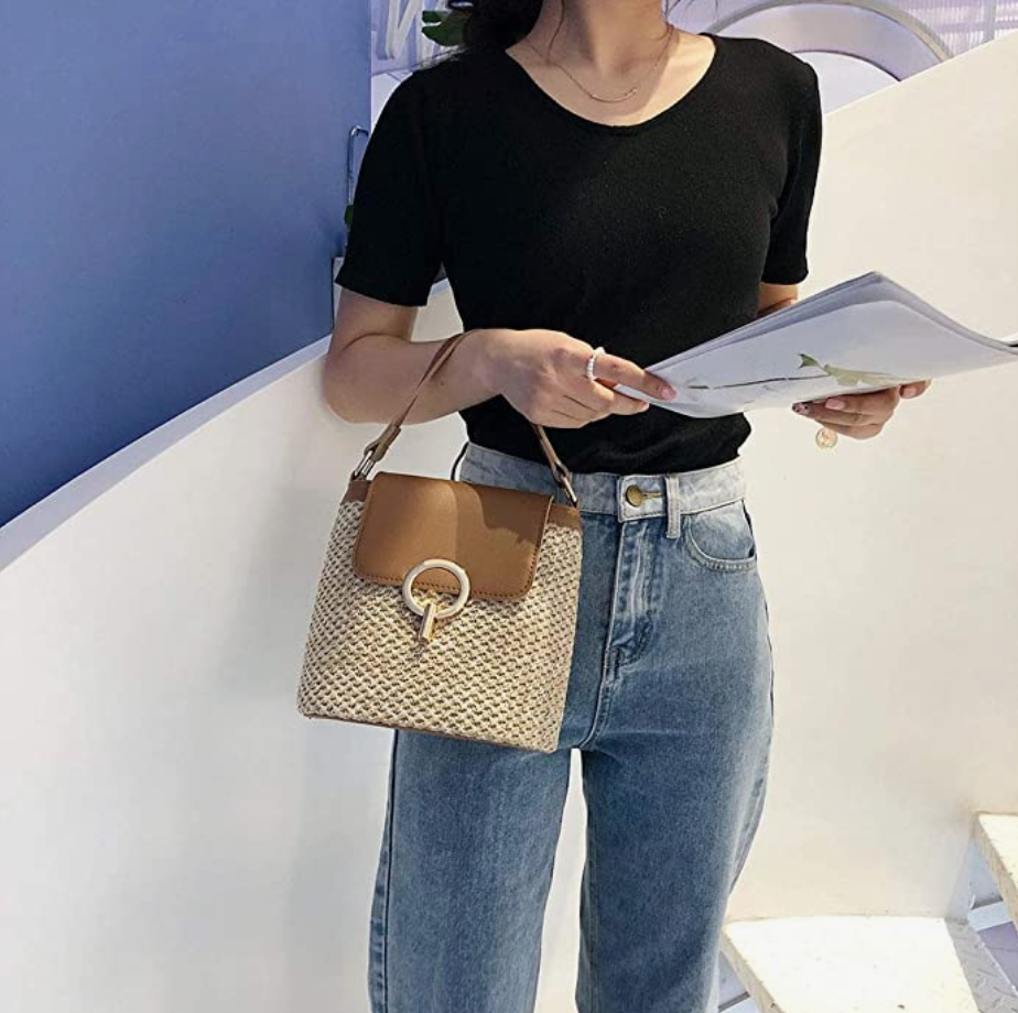 Eva Straw Chic Bag – Natural and Elegant