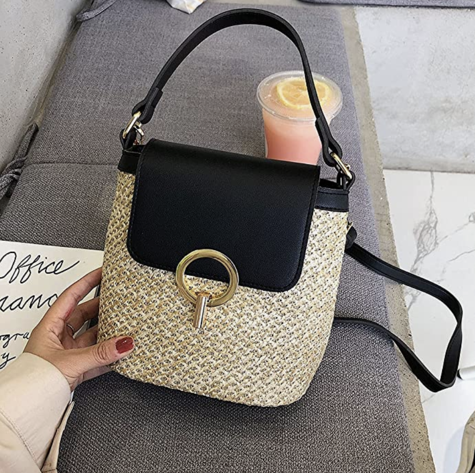 Eva Straw Chic Bag – Natural and Elegant