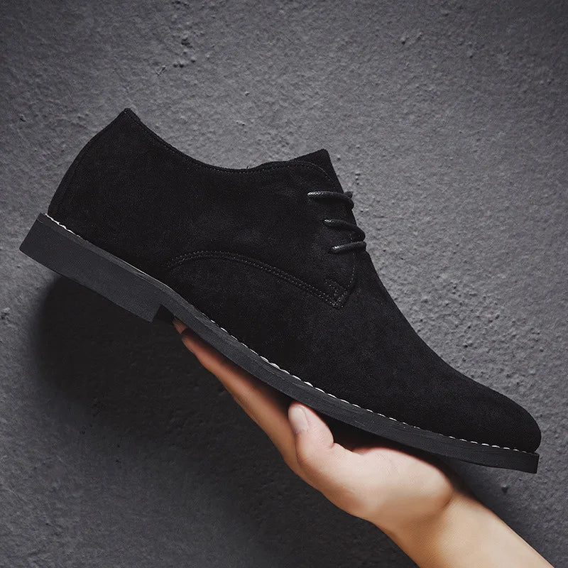 Timeless Suede Oxford Shoes – A Blend of Comfort and Sophistication for Men