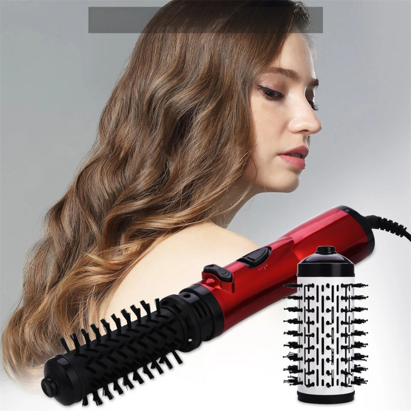 VoluWave Hot Air Brush – Auto-Rotating 2-in-1 Styler
