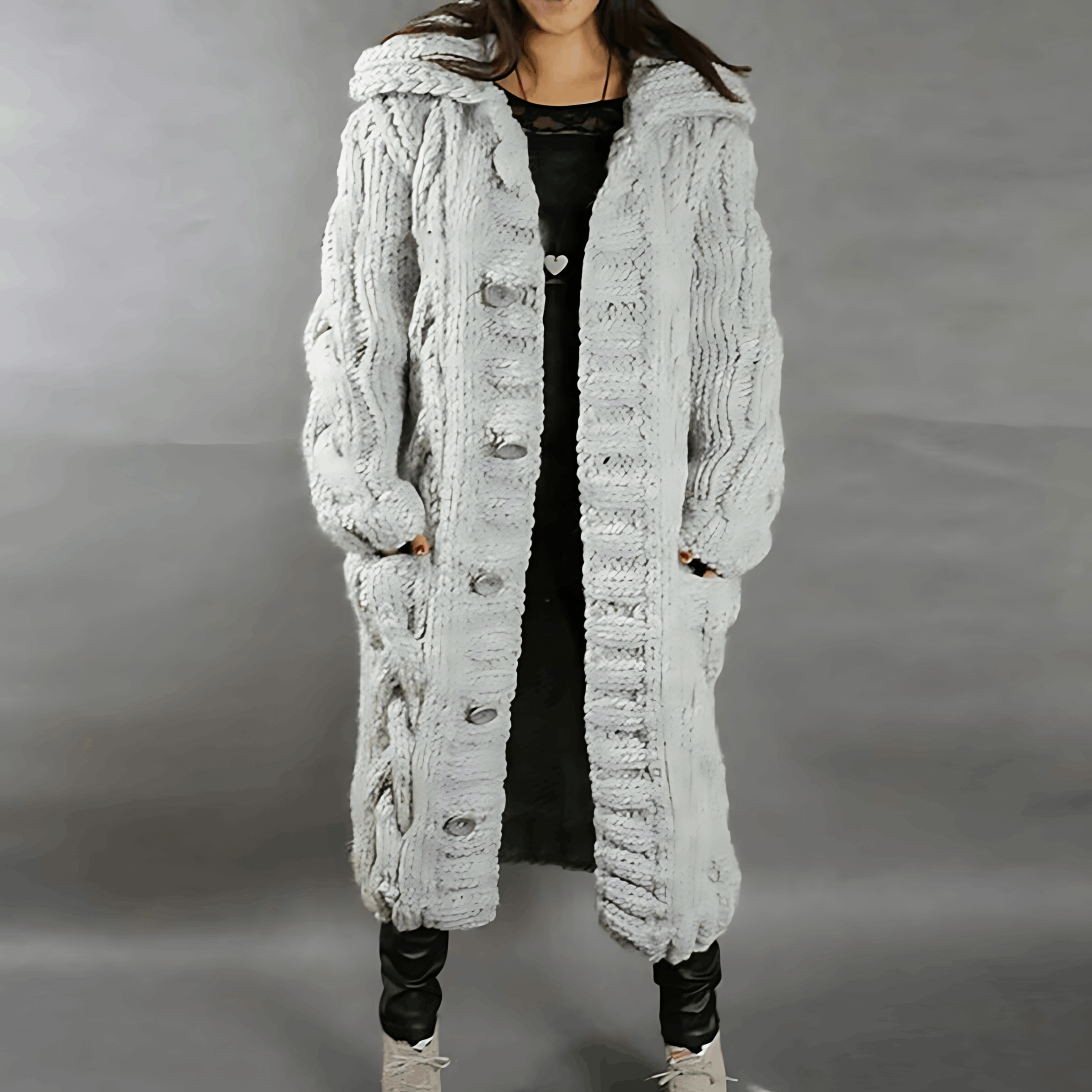 Cozy Knitted Jacket - Perfect for Cold Days
