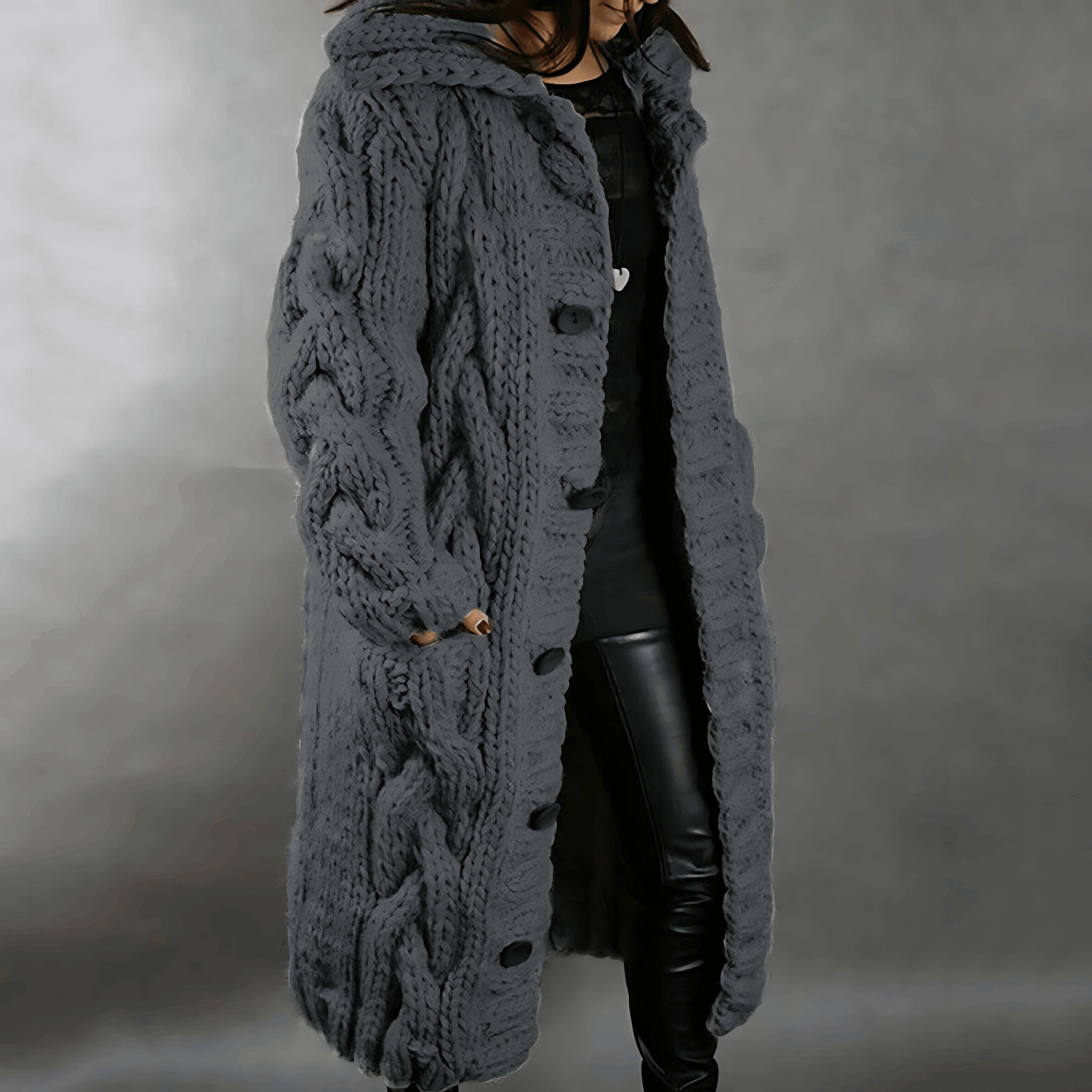 Cozy Knitted Jacket - Perfect for Cold Days