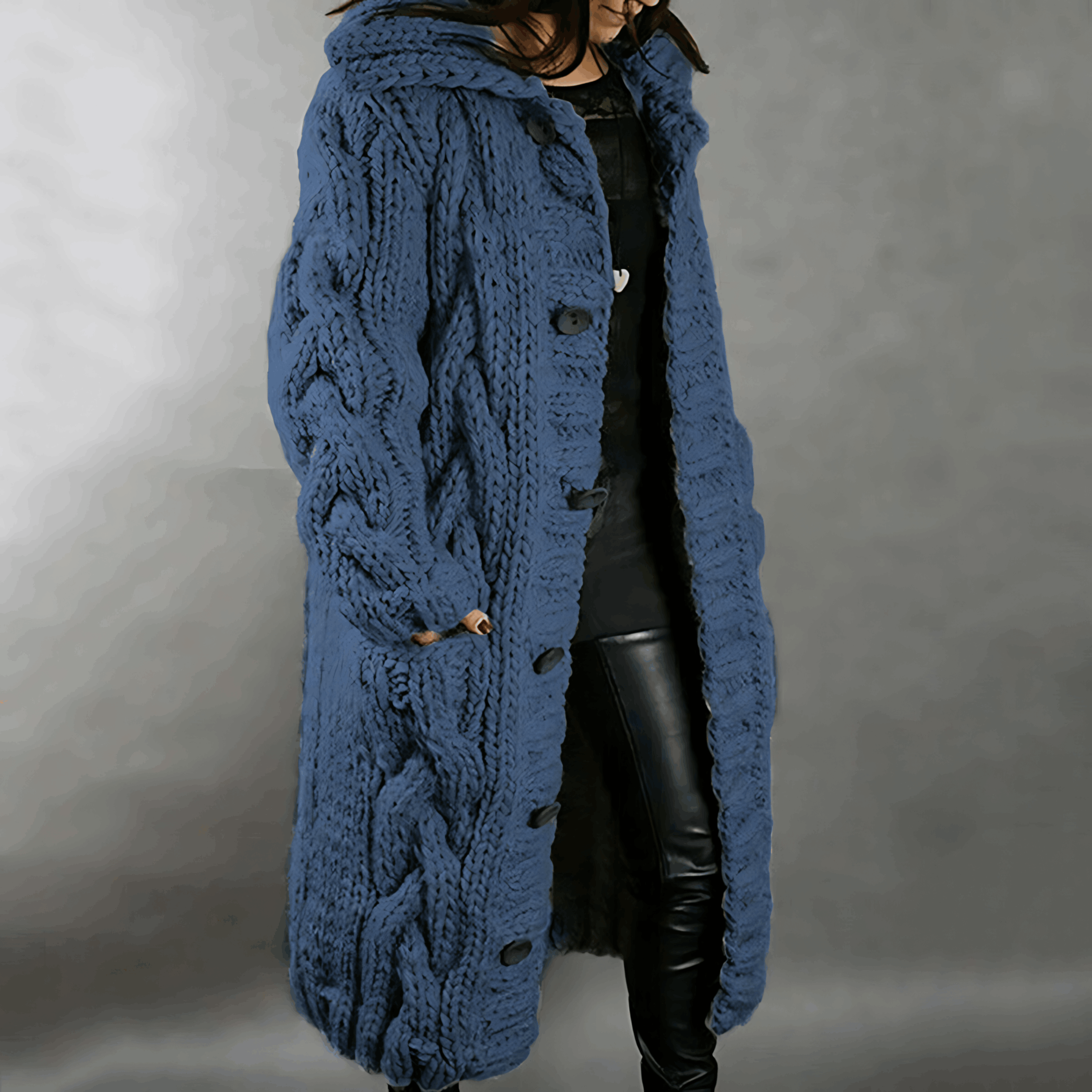 Cozy Knitted Jacket - Perfect for Cold Days