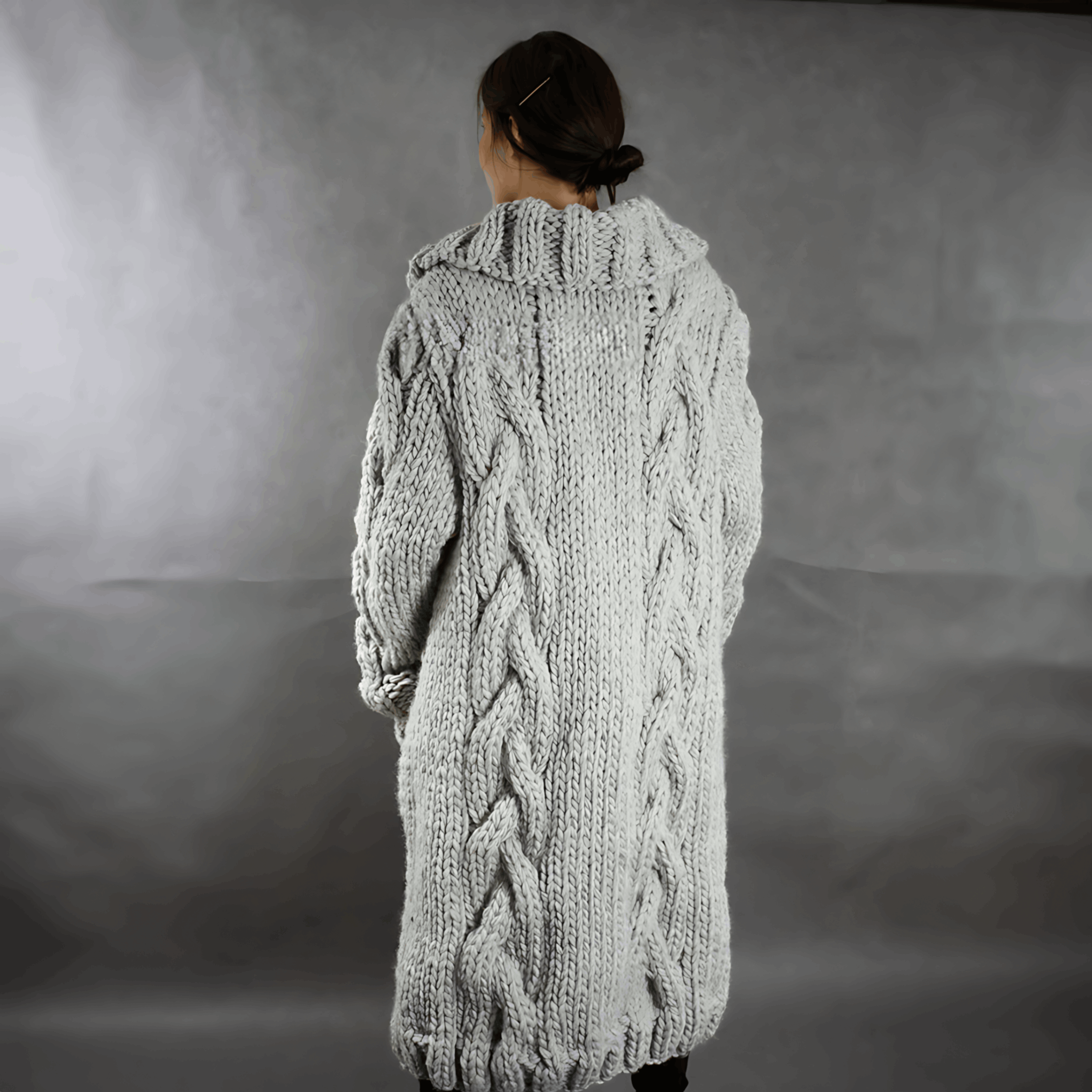 Cozy Knitted Jacket - Perfect for Cold Days