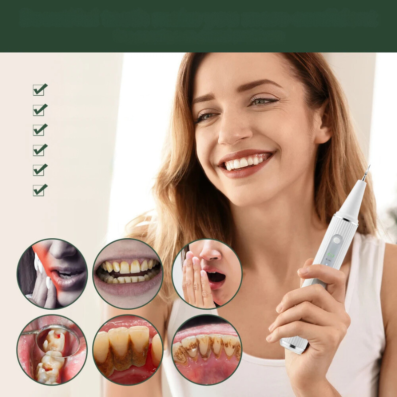 SmileBright Ultrasonic Tooth Cleaner – Fresh, Radiant and Healthy