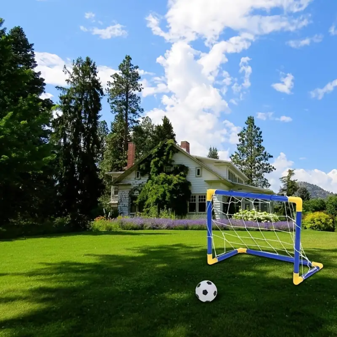 Mini Football Goal Set – Compact Indoor Toy Goal for Children