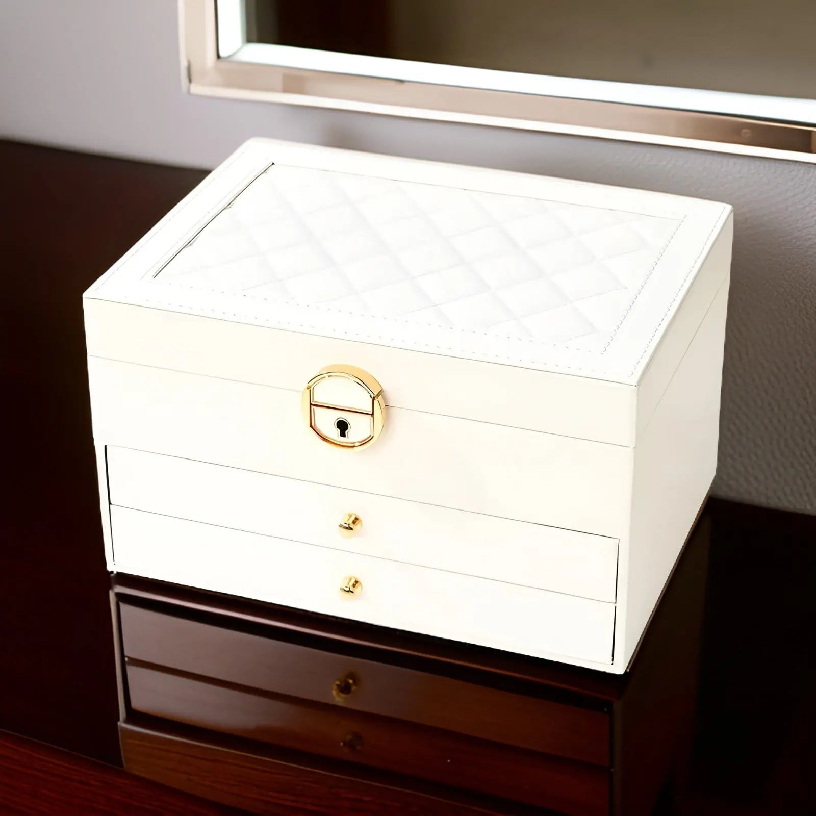 Luxury Multi-Layer Jewellery Box – Stylish & Durable Organiser