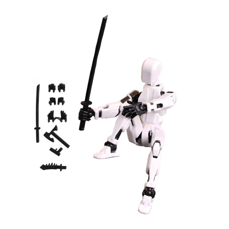Kids’ Poseable Action Figure – Multi-Joint Creative Build