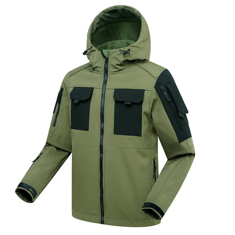 Outdoor Cargo Set for Men – Waterproof Jacket and Trousers for Adventure