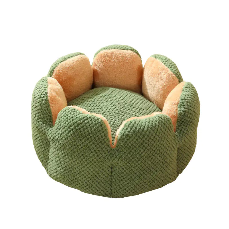 Flower Cat Bed - Soft and Cozy for Your Cat