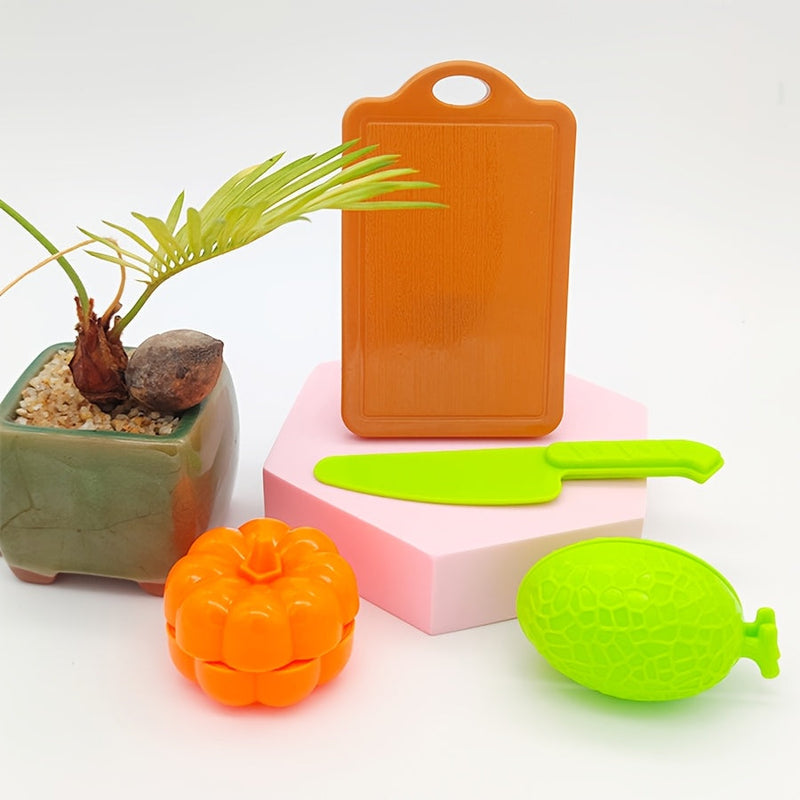 Educational Cutting Set with Food, Fruit, and Vegetables – Perfect for Early Learning and Role Play